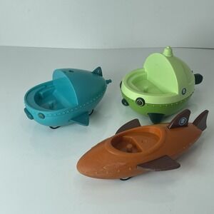Octonauts Pull Back Vehicle Submarine Toys Set Of 3 Meomi
